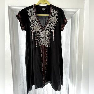 Johnny Was Cotton embroidered dress/tunic